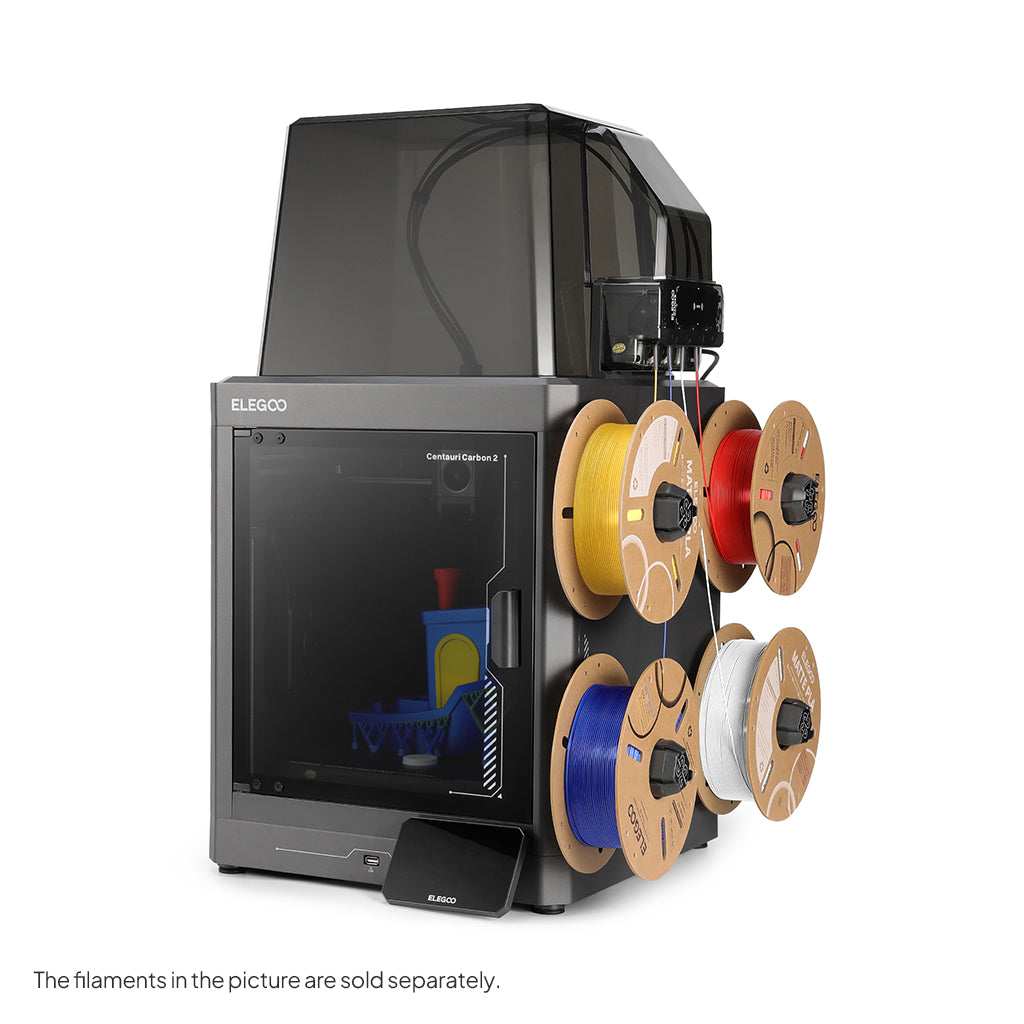 Elegoo Centauri Carbon 2 Combo – Family-Friendly Multicolor 3D Printer ...
