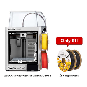 ELEGOO × emoji® Centauri Carbon 2 Combo: Get 2 kg Filament for Just $1