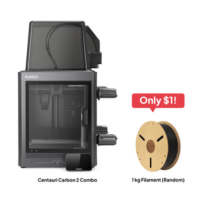 Centauri Carbon 2 Combo Bundle: Get 1 kg Filament for Just $1