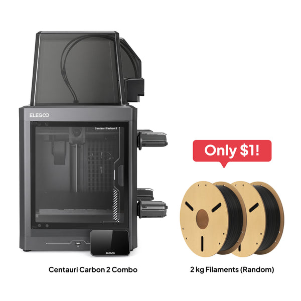 ELEGOO Centauri Carbon 2 Combo: Get 2 kg Filament for Just $1