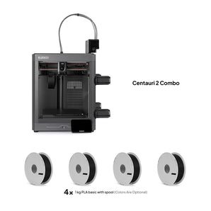 Centauri 2 Combo + 4 kg PLA Basic (with Reusable Spool)