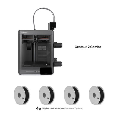 Centauri 2 Combo + 4 kg PLA Basic (with Reusable Spool)
