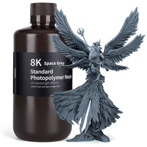 8K Standard Resin 1kg Space Grey