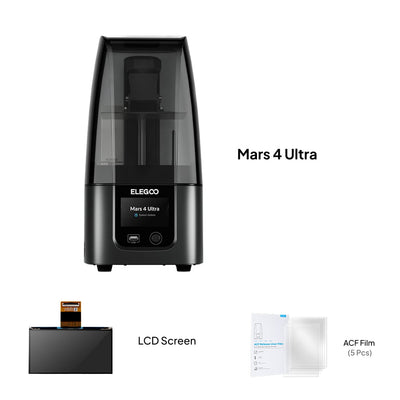 Mars 4 Ultra Basic Bundle–LCD Screen & Release Film
