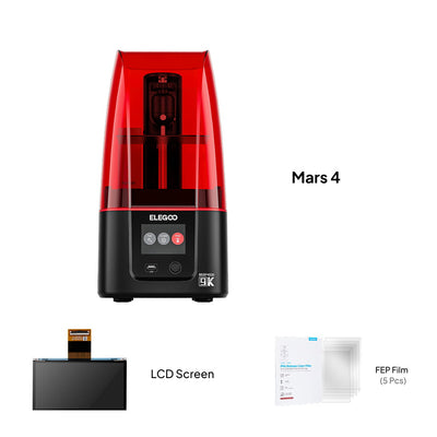 Mars 4 Basic Bundle–LCD Screen & Release Film