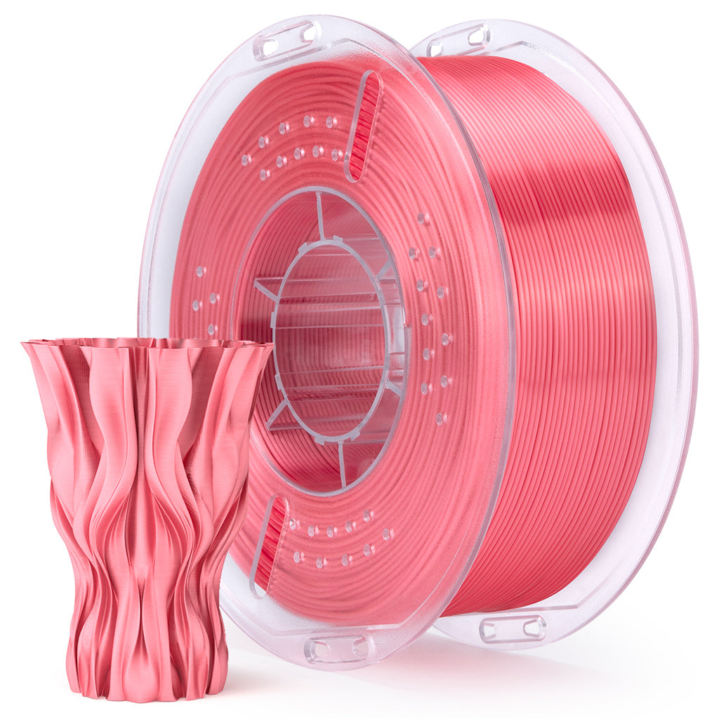 Pink Filliment ELEGOO Silk PLA Filament 1.75mm Colored 1KG – ELEGOO CA