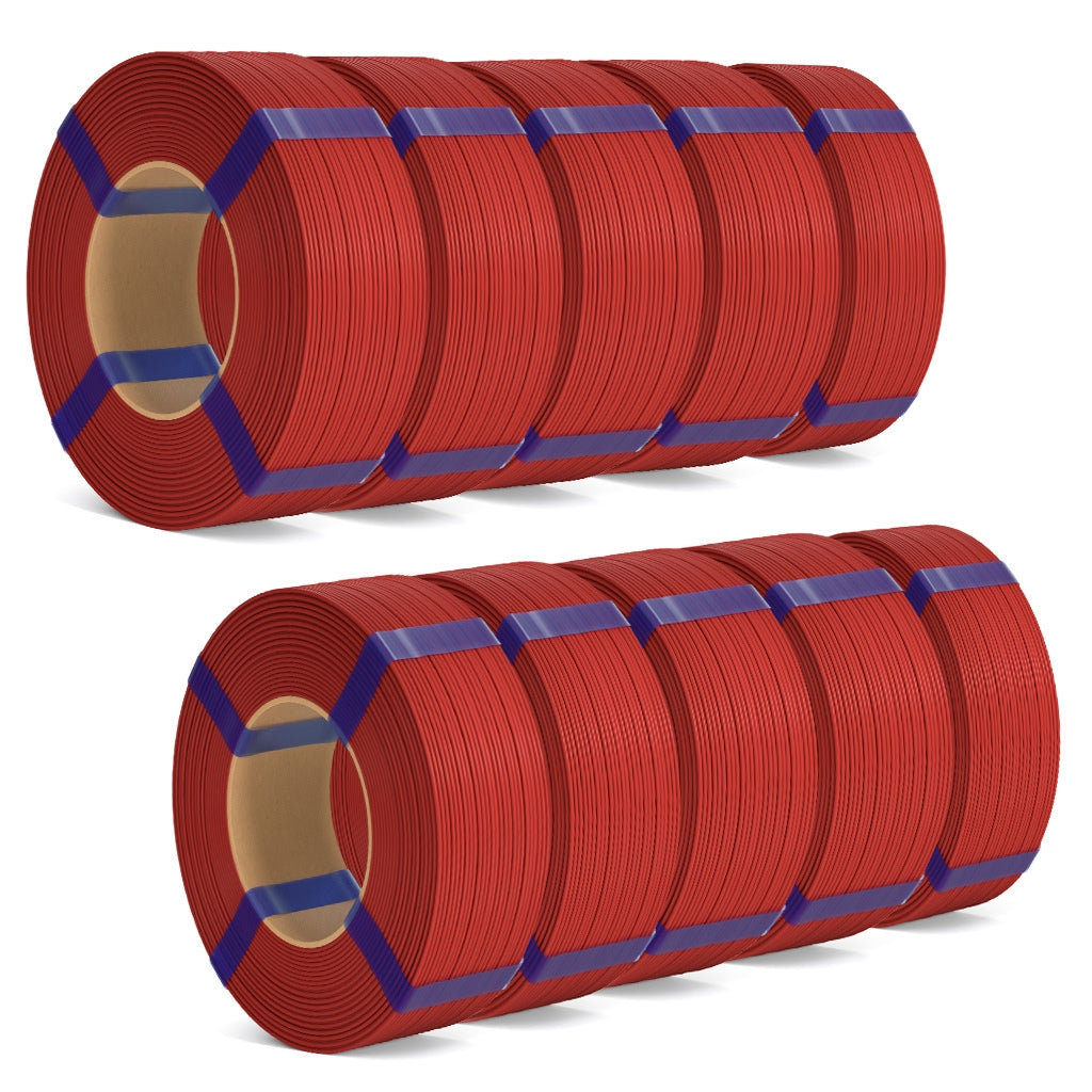 ELEGOO PLA Basic Filament 10 kg (Red, 1.75 mm)