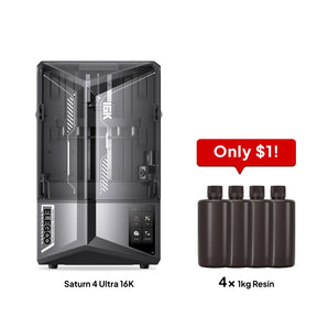 Saturn 4 Ultra 16K: Get 4 kg Resin for Just $1