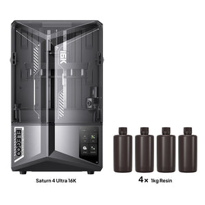 Saturn 4 Ultra 16K 3D Printer with Resin Starter Bundle