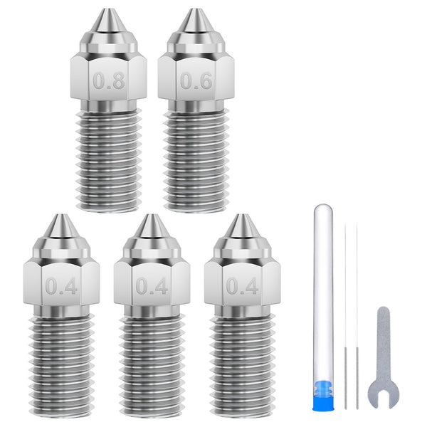 ◆Haruru◆ Elegoo Multi-Size Hardened Steel Nozzle Kit - Neptune 4/4 Pro