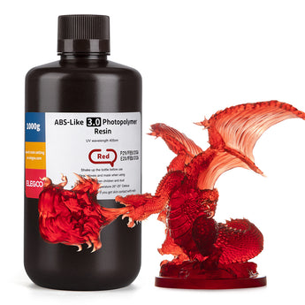 ABS-like Resin V3.0 Red Model