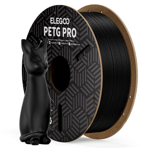 PETG PRO Filament 1KG Black with Model