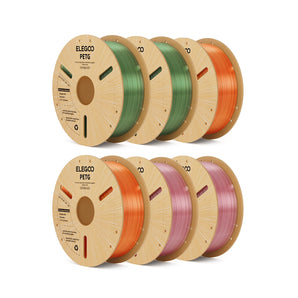 PETG Translucent Filament 3 Colors 6 kg