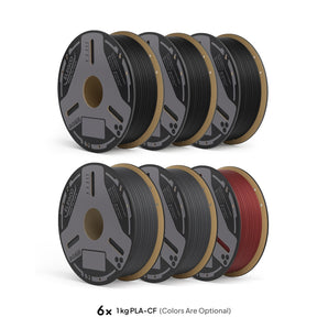 PLA-CF Filament 3 Colors 6 kg