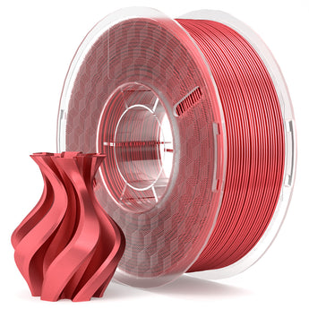 Pla Filament Silk Red Model