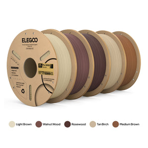 PLA Wood Filament 5 Colors 5 kg